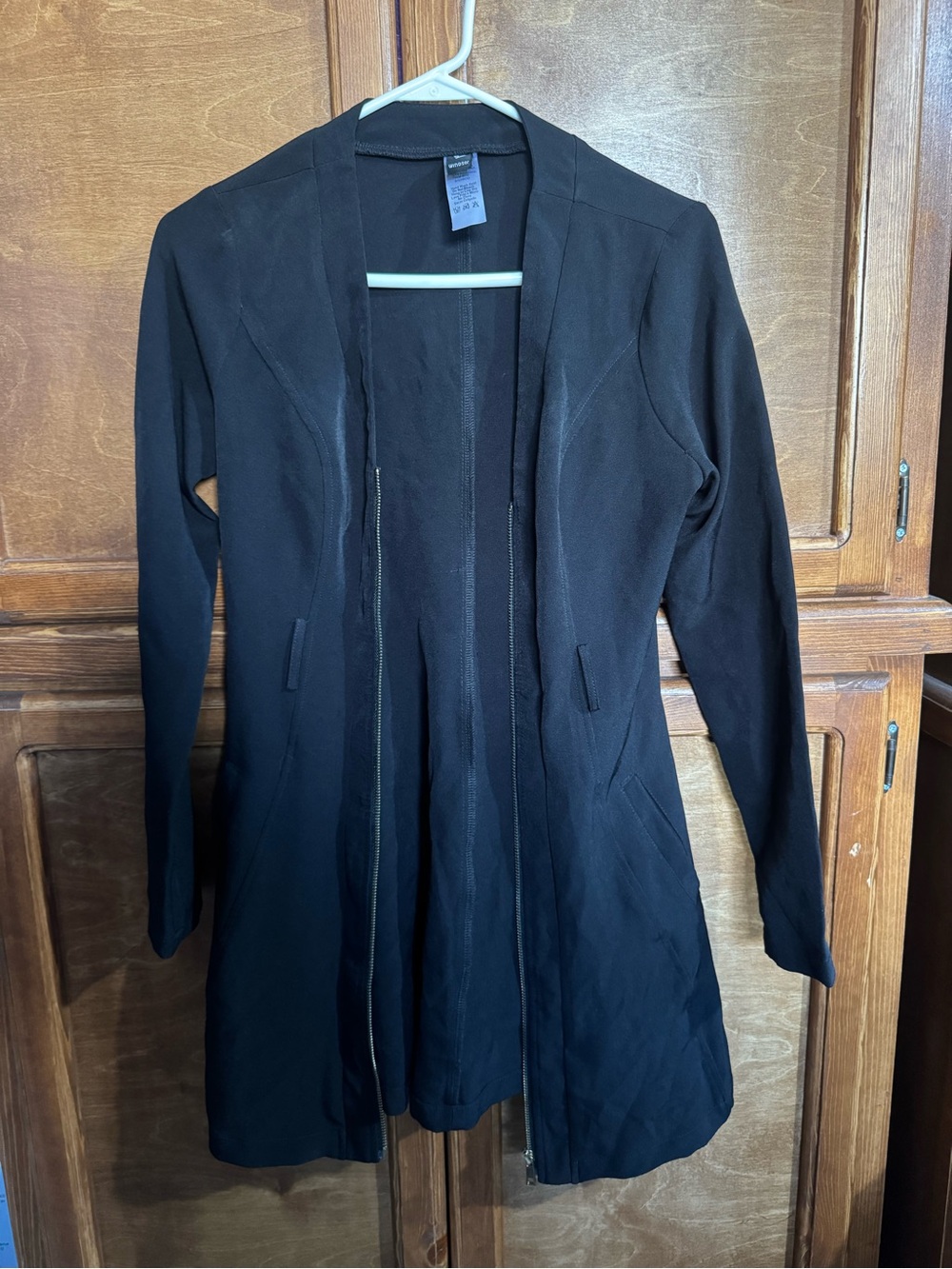 Windsor Black Open-Front Blazer Jacket